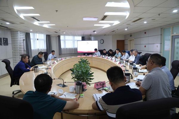 市国资委党史学习教育第三督导组到山东J9直营网集团督导理论学习中心组专题学习